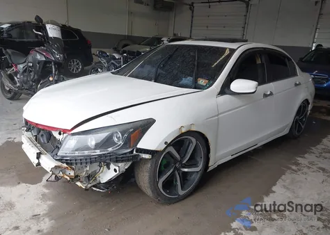 2008 Honda Accord 3.5 Ex-L from USA, damaged, VIN 1HGCP36818A030817